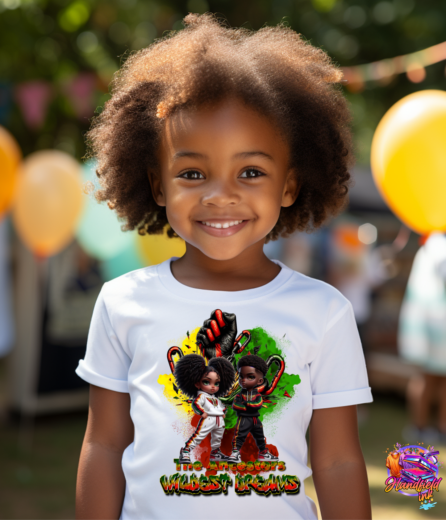 Juneteenth YOUTH Ancestors Wildest Dreams T-shirt (unisex)