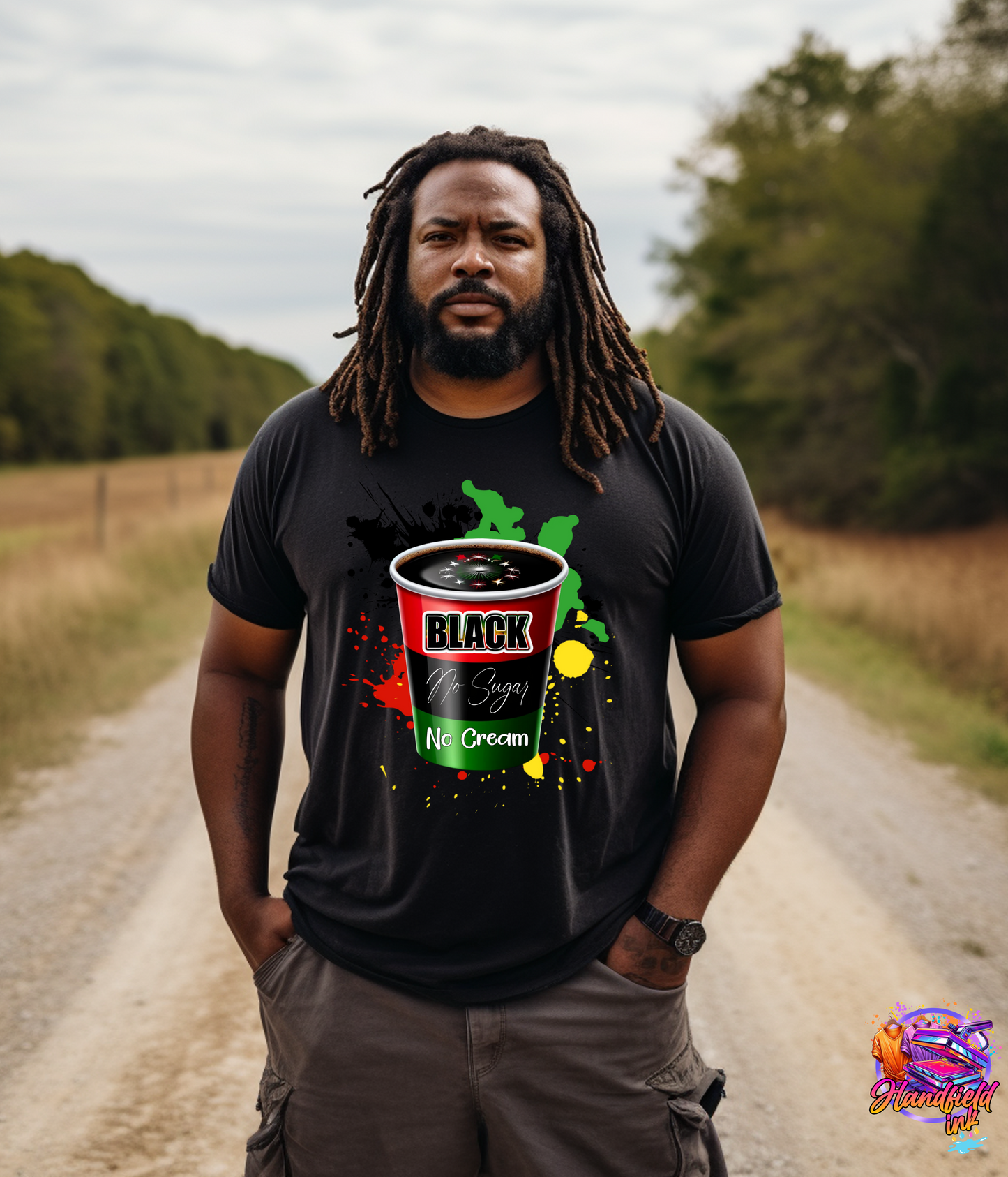 Juneteenth coffee cup t-shirt (unisex)