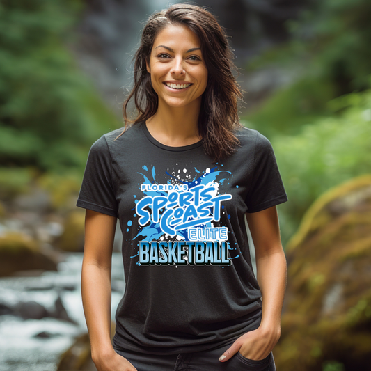 FSCE Basketball Splash Tshirt (unisex)