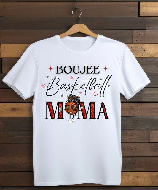 Boujee Basketball Mom T-shirt