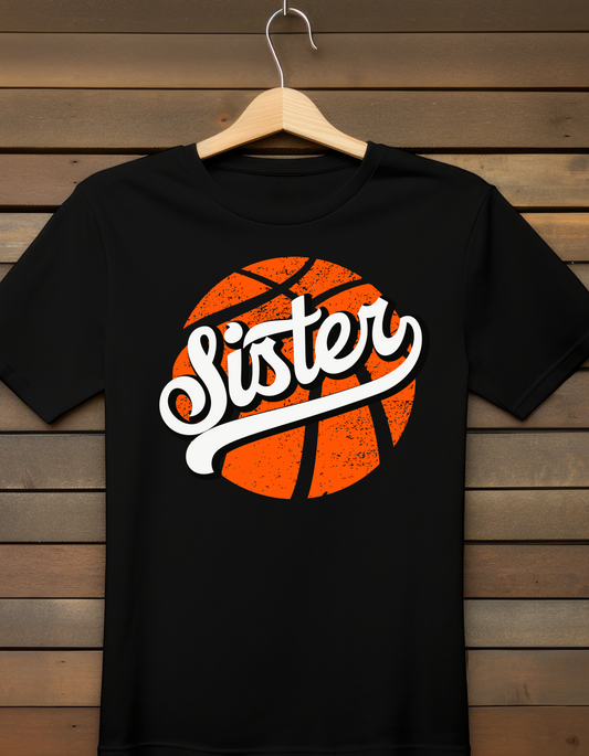 Basketball Sister (youth) T-shirt