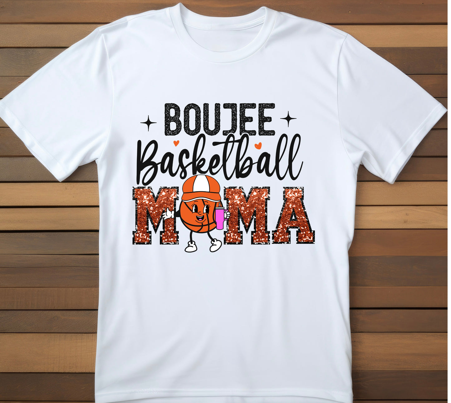 Boujee Basketball Mama T-shirt