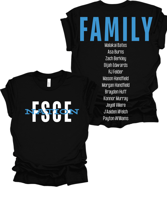 FSCE Nation Team Tshirt (Coach Abby team only)